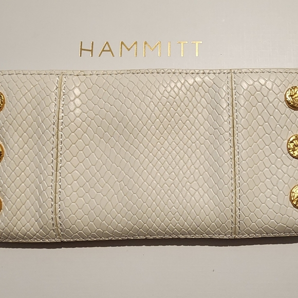Hammitt 110 North Wallet - Marshmallow White Snake - Picture 3 of 4